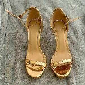 Fashion nova heels. Only worn once.